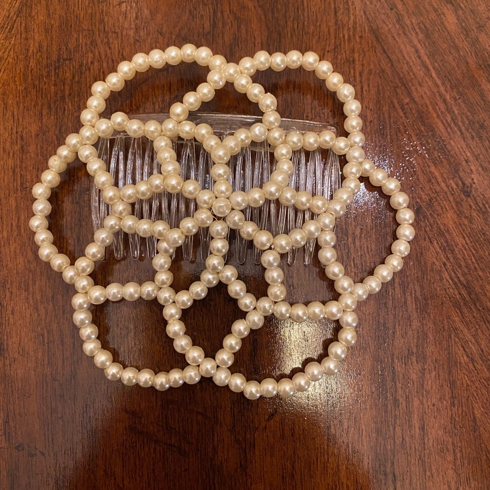 New handmade beaded kippah judaica